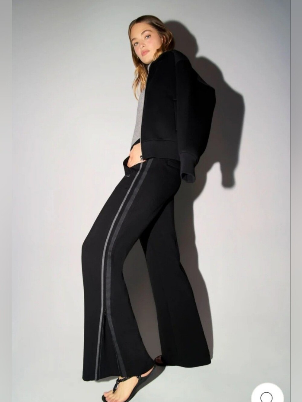 Cambio Amelia Tuxedo Stripe Trousers